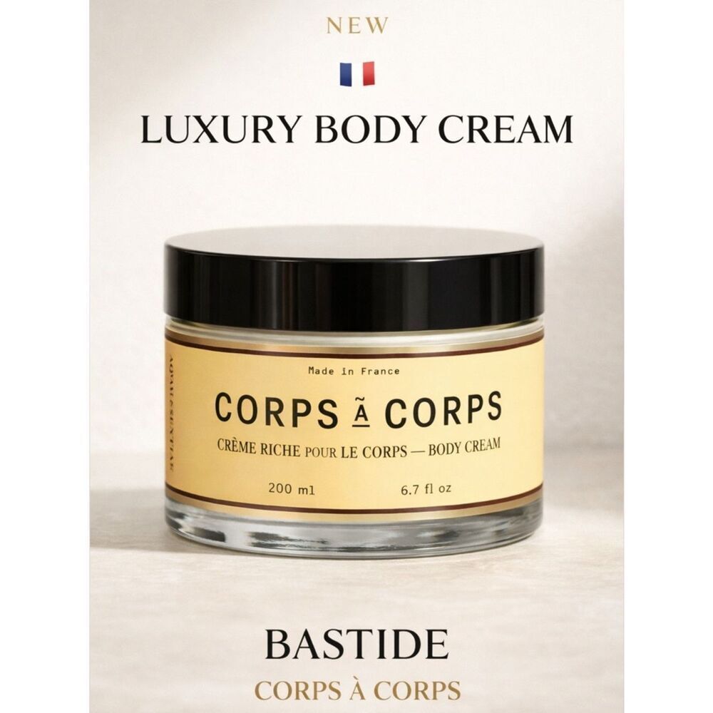 ✨ Bastide Corps à Corps Body Cream 200 mL |Made in France 🇫🇷 Luxe Hydration NE